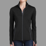 Women's Sport Wick ® Stretch Contrast Full Zip Jacket