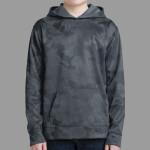 Youth Sport Wick ® CamoHex Fleece Hooded Pullover