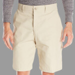 Men's Plain Front Shorts