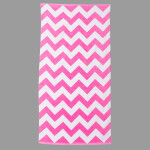Chevron Velour Beach Towel