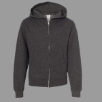 Youth Midweight Full-Zip Hooded Sweatshirt