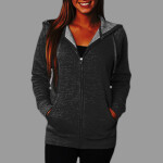 Unisex Special Blend Raglan Full-Zip Hooded Sweatshirt