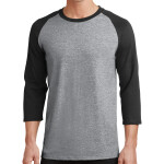 Core Blend 3/4 Sleeve Raglan Tee