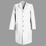 Unisex Button Front Lab Coat