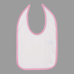 Infant Contrast Trim Premium Jersey Bib