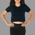 2380 Fine Jersey S/S Cropped T-Shirt