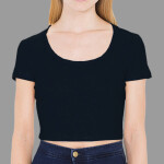 4380 Baby Rib Crop T-Shirt