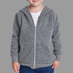 RSAMT197 Toddler Salt and Pepper Zip Hoody