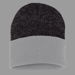 12" Color Blocked Cuffed Beanie