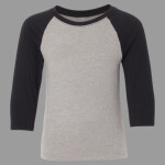 Youth CVC Three-Quarter Sleeve Raglan T-Shirt