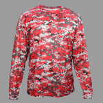 Youth Digital Camo Long Sleeve T-Shirt