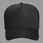 OTTO CAP 5 Panel Mid Profile Mesh Back Trucker Hat