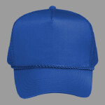 OTTO CAP 5 Panel Mid Profile Mesh Back Trucker Hat