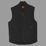 Washed Duck Cloth Vest