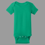 Infant Short Sleeve Baby Rib Bodysuit