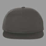 Lightly-Structured Five-Panel Snapback Cap