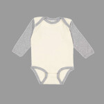 Infant Long Sleeve Baby Rib Bodysuit