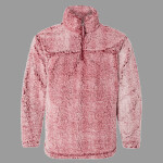 Unisex Sherpa Fleece Quarter-Zip Pullover