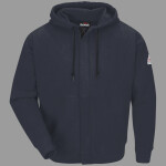 Men's Zip-Front Hooded Sweatshirt