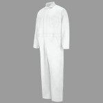 Men's Tall Button-Front Cotton Coverall