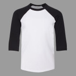 Youth Three-Quarter Sleeve Baseball Tee