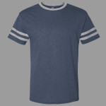 Unisex Triblend Varsity Ringer T-Shirt