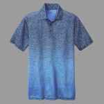 Ombre Heather Polo