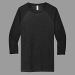Unisex 3/4 Sleeve Baseball Tee