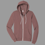Unisex Sponge Fleece Full Zip Hoodie