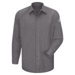 Men's Concealed-Gripper Pocketless Long Sleeve Shirt - CoolTouch® 2