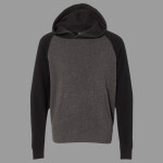 Youth Lightweight Special Blend Raglan Hooded Sweatshirt