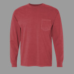 Heavyweight Ring Spun Long Sleeve Pocket Tee