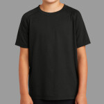 Youth PosiCharge ® Tri Blend Wicking Raglan Tee