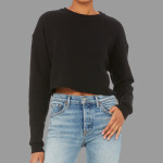 Women's Crop Fleece Crewneck Sweatshirt