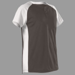 Girls' Two Button Fastpitch Jersey