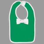Infant Baby Rib Bow Tie Bib