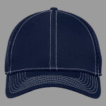 Stretch Mesh Contrast Stitch Cap