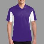 Side Blocked Micropique Sport Wick ® Polo
