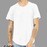 Men's Jersey Curved Hem Tee