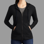 Women's PosiCharge ® Tri Blend Wicking Fleece Full Zip Hooded Jacket