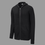 PosiCharge ® Tri Blend Wicking Fleece Full Zip Hooded Jacket