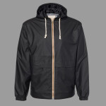 Unisex Vintage Hooded Rain Jacket