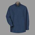 Men's Cotton Contrast Dress Shirt