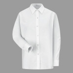 Women's Long Sleeve Specialized Pocketless Poplin Work Shirt