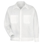 Men's Tall Button-Front Shirt Jacket