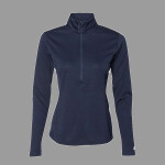 Women's Striated Quarter-Zip Pullover
