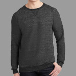 Unisex Snow Heather French Terry Crewneck Sweatshirt