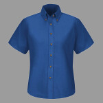 Women's Poplin Dress Shirt - Extended Sizes