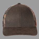 Pigment Print Camouflage Mesh Back Cap