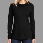 Women's PosiCharge ® Tri Blend Wicking Long Sleeve Hoodie